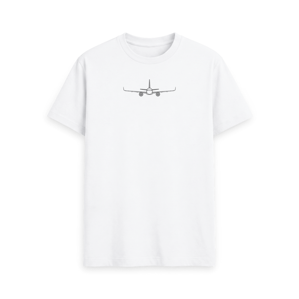 White Printed T-shirt Front