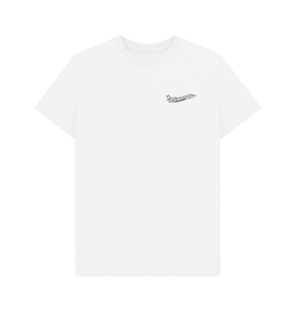 White Printed T-shirt Front