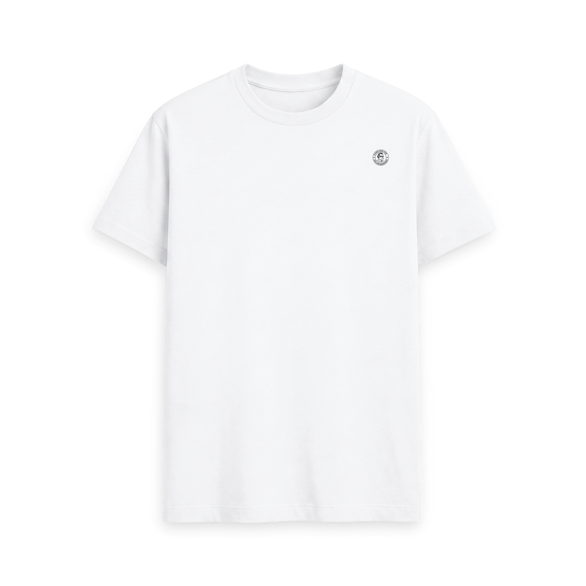 White Printed T-shirt Front