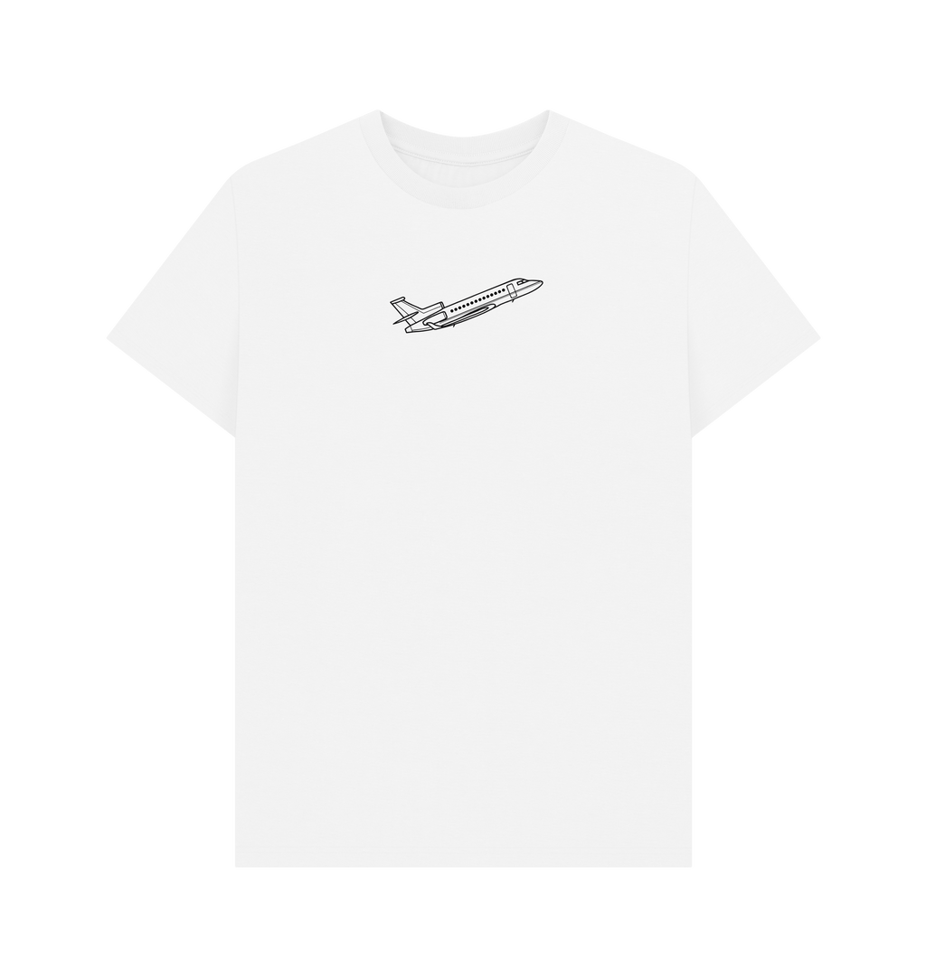 White Printed T-shirt Front