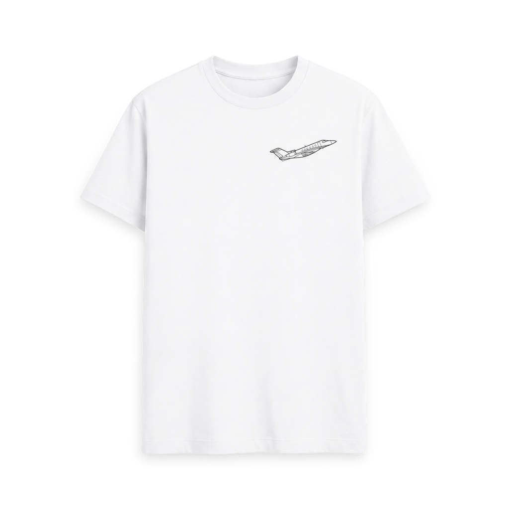 White Printed T-shirt Front